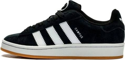 adidas Kids "Campus 2000s Black White Gum sneakers" Zwart