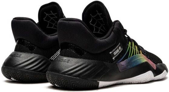 adidas Kids D.O.N. Issue 2 low-top sneakers Zwart
