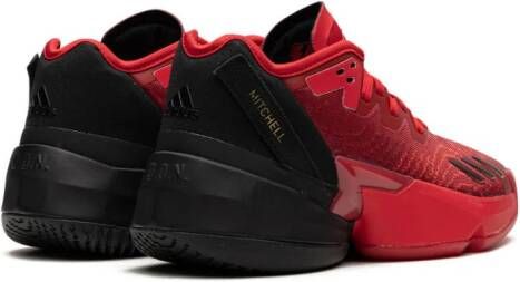 adidas Kids "D.O.N. Issue 4 J Future of Fast sneakers" Rood