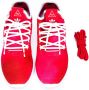 Adidas Kids x Pharrell Williams Teenis Hu sneakers Rood - Thumbnail 3