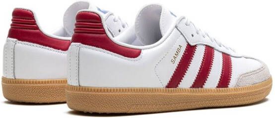 adidas Kids Samba OG "Cloud White" sneakers Wit