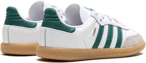 adidas Kids Samba OG EL 1 "Green Gum" sneakers Wit