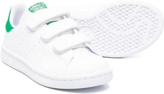 adidas Kids Stan Smith sneakers met klittenband Wit