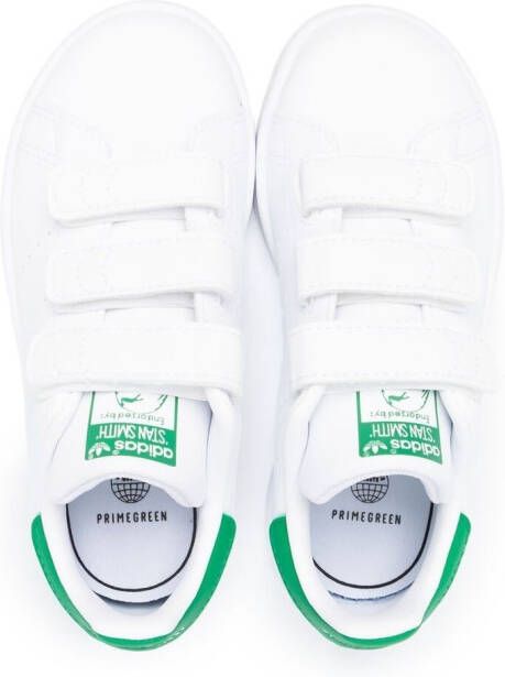 adidas Kids Stan Smith sneakers met klittenband Wit