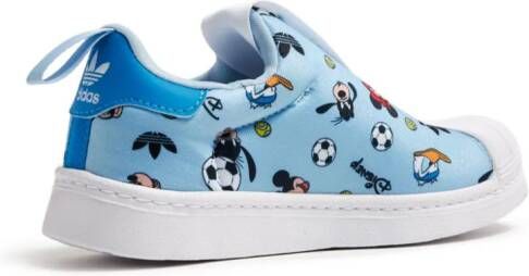 adidas Kids x Disney Mickey Super-Star 360 sneakers Blauw