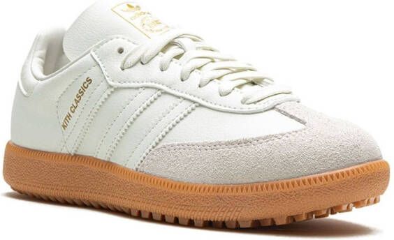 adidas "Kith Samba Golf White Tint Gum sneakers" Wit