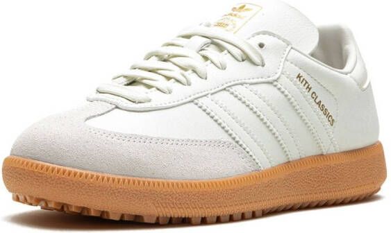 adidas "Kith Samba Golf White Tint Gum sneakers" Wit