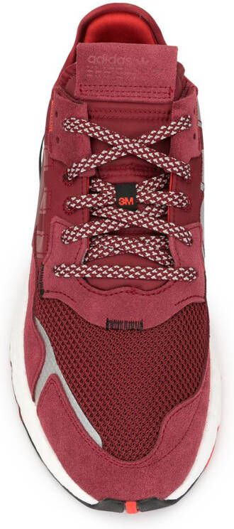 adidas Nite Jogger low-top sneakers Rood