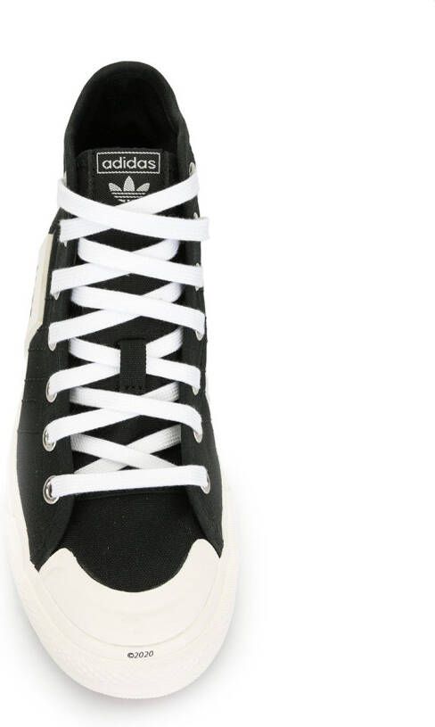 adidas Nizza high-top sneakers Zwart