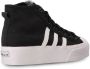 Adidas Nizza sneakers met plateauzool Zwart - Thumbnail 3