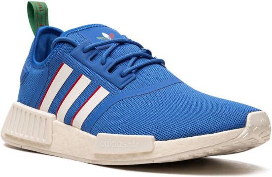 adidas "NMD_R1 Red Royal Blue Off White sneakers" Blauw