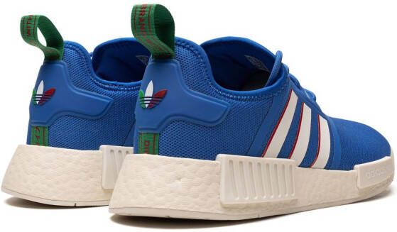 adidas "NMD_R1 Red Royal Blue Off White sneakers" Blauw