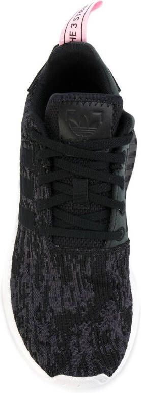 adidas NMD_R2 Primeknit sneakers Zwart