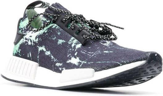 adidas NMD TS1 gebreide sneakers met marmerdessin Blauw