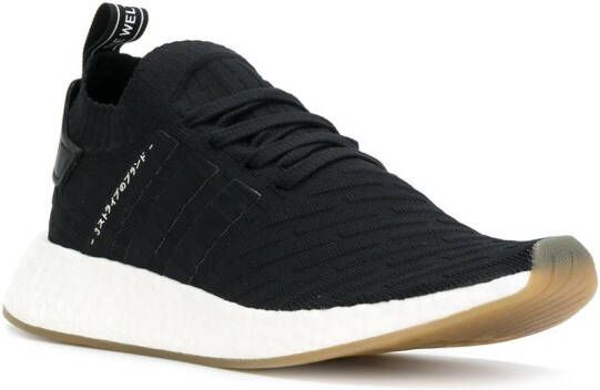 adidas Originals NMD_R2 Primeknit sneakers Zwart