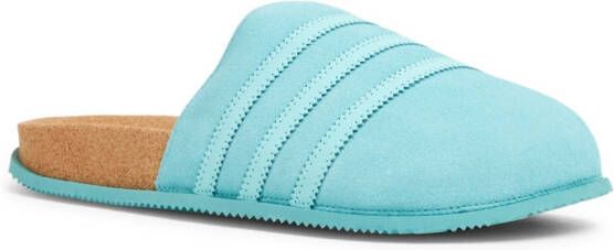 adidas Slippers met ronde neus Blauw