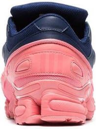 adidas roze blauwe Ozweego leren sneakers