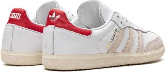 adidas "Samba Kith Classics Program White Red sneakers" Wit