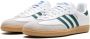 Adidas Kids Samba OG "Cloud White Collegiate Green Gum" sneakers Wit - Thumbnail 2