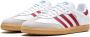 Adidas Samba OG "Collegiate Burgundy" sneakers Wit - Thumbnail 2