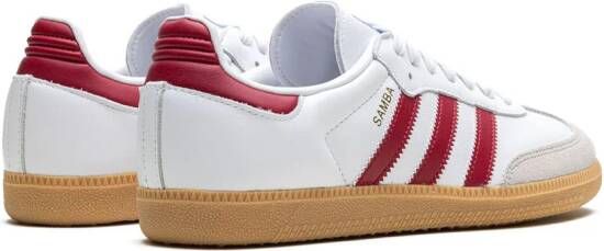 adidas Samba OG "Collegiate Burgundy" sneakers Wit