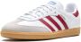 Adidas Samba OG "Collegiate Burgundy" sneakers Wit - Thumbnail 4