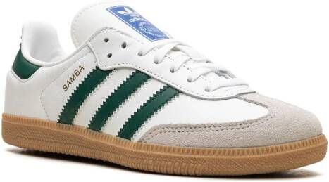 adidas Kids Samba OG "Green Gum" sneakers Wit