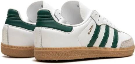 adidas Kids Samba OG "Green Gum" sneakers Wit