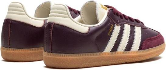 adidas Samba OG "Maroon" sneakers Rood