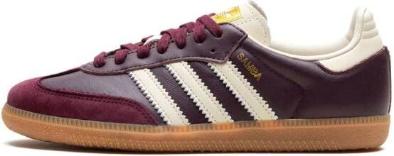 adidas Samba OG "Maroon" sneakers Rood