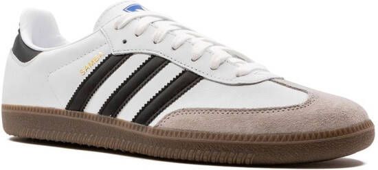 adidas Samba OG "Cloud White Core Black Clear Granite" sneakers Wit