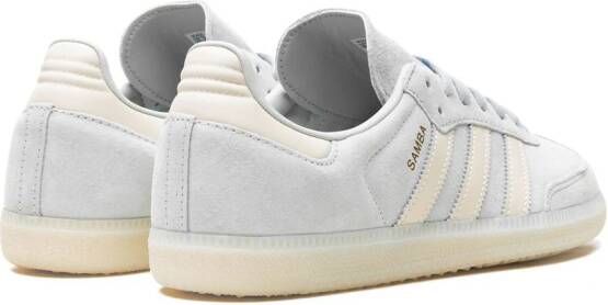 adidas Samba OG "Wonder silver Chalk white Off white" sneakers Blauw