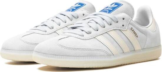 adidas Samba OG "Wonder silver Chalk white Off white" sneakers Blauw