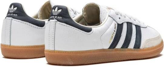 adidas Samba "Sporty & Rich White Black" sneakers Wit