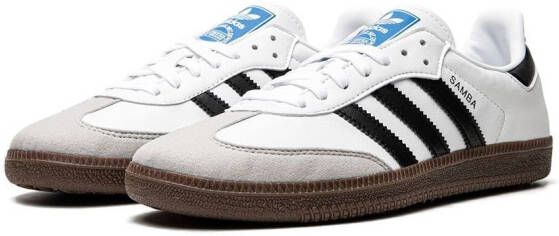 adidas Samba Vegan "White Gum" sneakers Wit