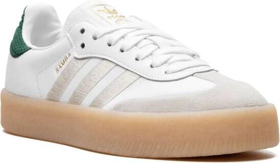 adidas Sambae "White Green Gum" sneakers Wit