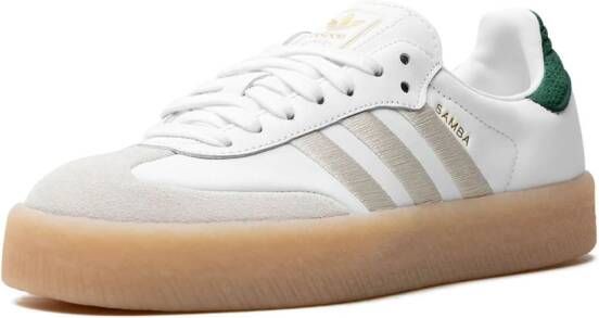 adidas Sambae "White Green Gum" sneakers Wit