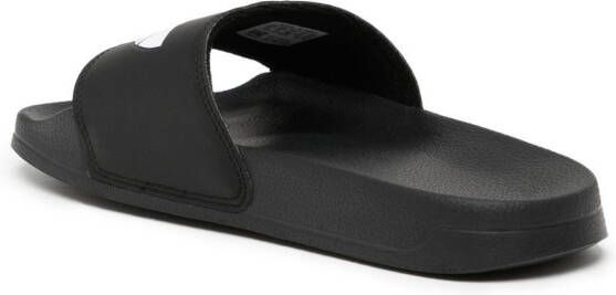 adidas Slippers met logoprint Zwart