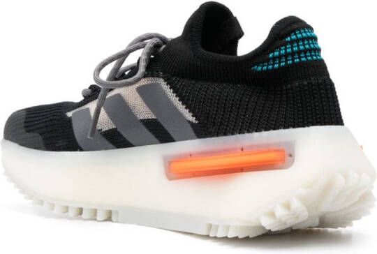 adidas Sneakers met chunky zool Zwart