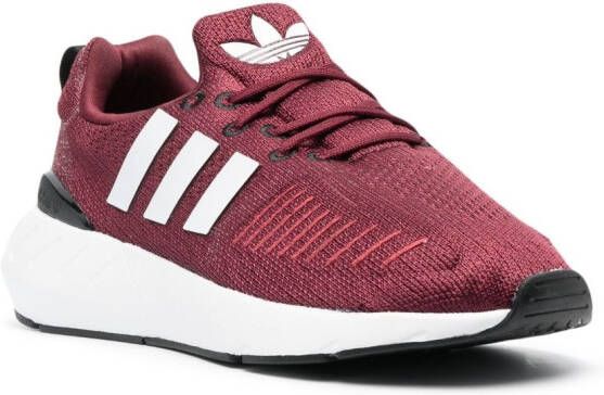 adidas Sneakers met logoprint Rood