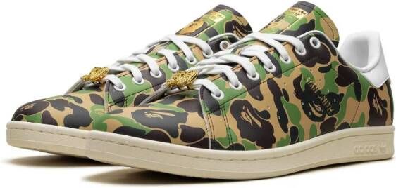 adidas Stan Smith "A Bathing Ape ABC Camo" sneakers Groen