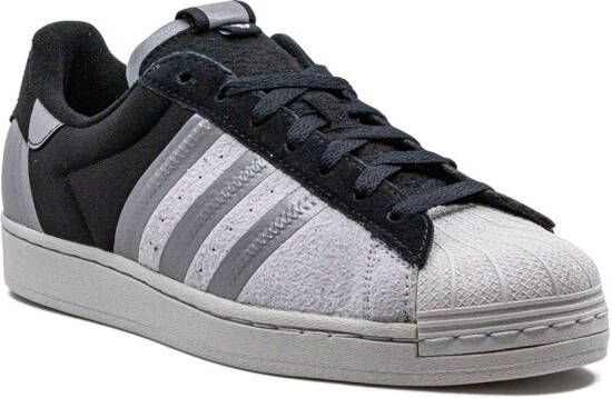 adidas "Superstar Black Silver Metallic sneakers" Zwart