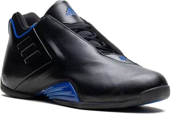 adidas T-Mac 3 Restomod "Core Black Team Royal Blue Silver Met" sneakers Zwart