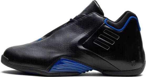 adidas T-Mac 3 Restomod "Core Black Team Royal Blue Silver Met" sneakers Zwart