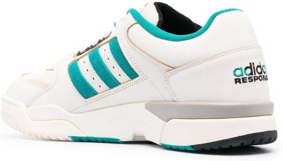 adidas Torsion Response leren sneakers Wit