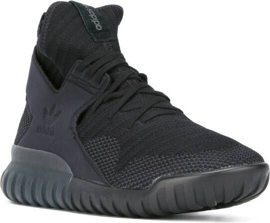 Adidas 'Tubular x Primeknit' sneakers Zwart