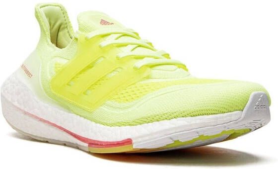 adidas Ultraboost 21 low-top sneakers Geel