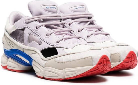 adidas "white red and blue Ozweego Sneakers with Socks"