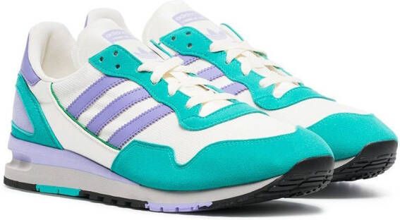 adidas wit groene en lila lowertree SPZL sneakers