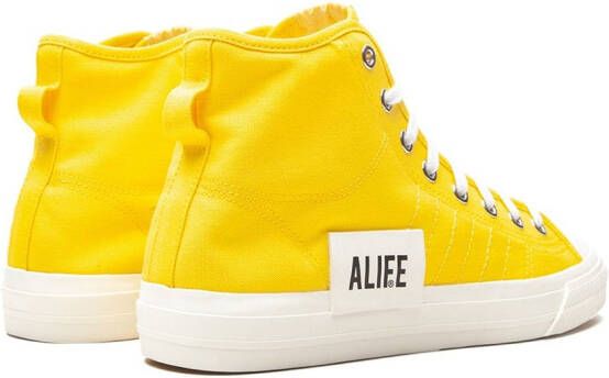 adidas x Alife Nizza high-top sneakers Geel